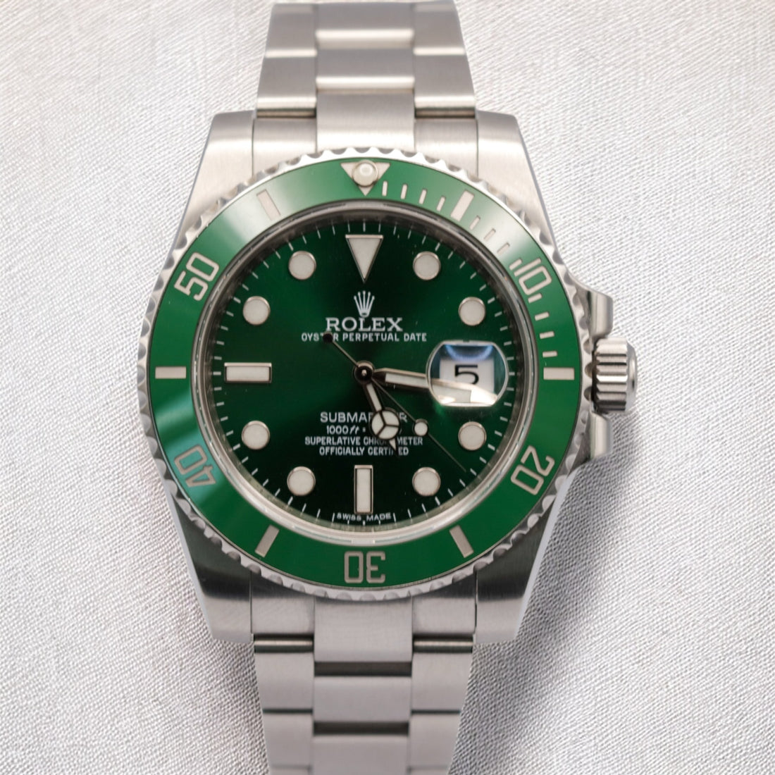 2011 Rolex Submariner "Hulk" 116610LV