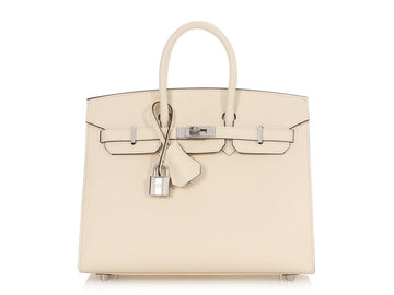 Nata Epsom Birkin Sellier 25 Palladium Hardware, 2022