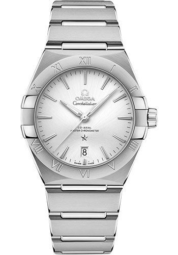 Omega Constellation OMEGA Co-Axial Master Chronometer - 39 mm Steel Case - Silvery Dial - 131.10.39.20.02.001