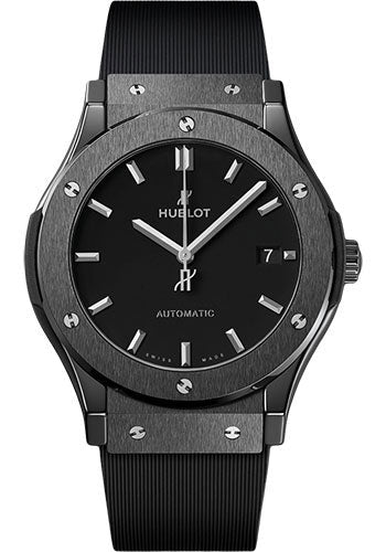 Hublot Classic Fusion Black Magic Watch - 45 mm - Black Lacquered Dial - 511.CM.1171.RX