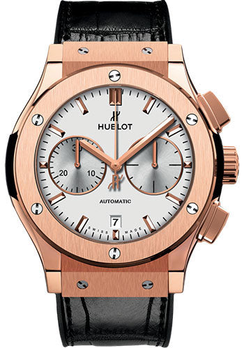 Hublot Classic Fusion Chronograph King Gold Opalin Watch - 521.OX.2611.LR