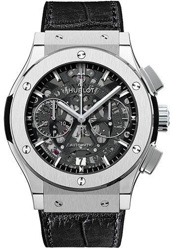 Hublot Classic Fusion Chronograph Aero Titanium Watch - 525.NX.0170.LR