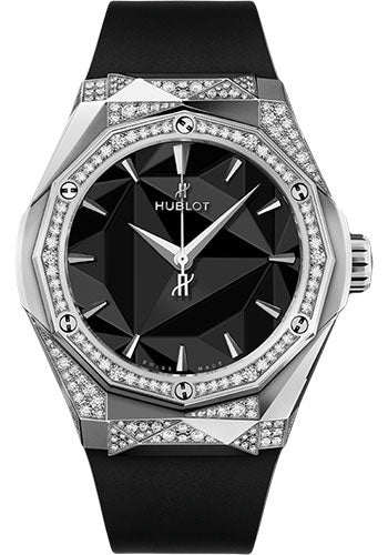 Hublot Classic Fusion Orlinski Titanium Alternative PavŽ Watch - 40 mm - Black Dial - 550.NS.1800.RX.1804.ORL19