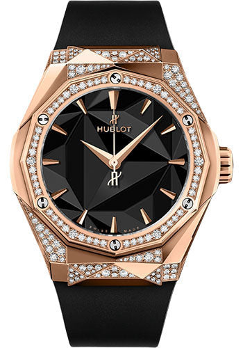 Hublot Classic Fusion Orlinski King Gold Alternative PavŽ Watch - 40 mm - Black Dial - 550.OS.1800.RX.1804.ORL19