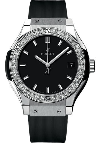 Hublot Classic Fusion Titanium Diamonds Watch - 581.NX.1171.RX.1104