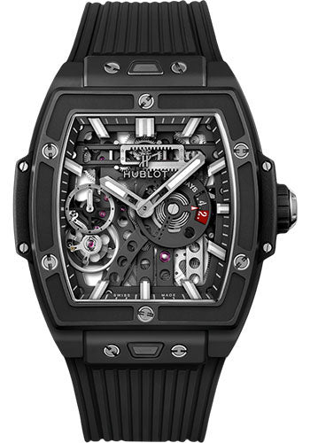 Hublot Spirit Of Big Bang MECA-10 Black Magic Watch - 45 mm - Black Skeleton Dial - 614.CI.1170.RX