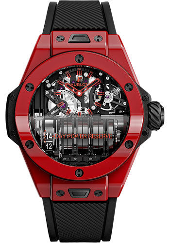 Hublot Big Bang MP-11 Power Reserve 14 Days Red Magic Watch - 45 mm - Sapphire Crystal Dial Limited Edition of 39 - 911.CF.0113.RX