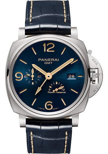 Panerai Luminor Due GMT Power Reserve - 45mm - Brushed Titanium - PAM00964