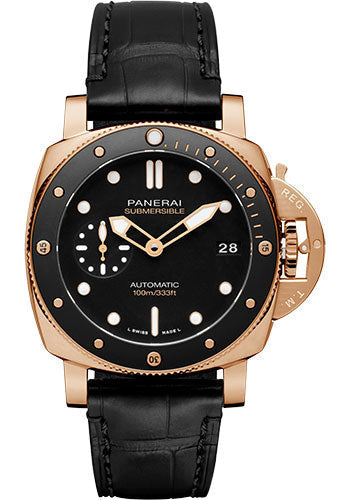 Panerai Submersible - 42mm - Brushed Goldtech - PAM00974