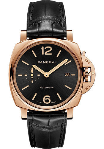 Panerai Luminor Due - 42mm - Polished Goldtech - Black Sun-Brushed Dial - PAM01041