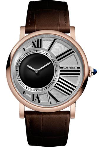 Cartier Rotonde de Cartier Mystery Watch - 42 mm Pink Gold Case - W1556223