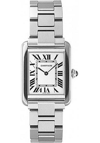 Cartier Tank Solo Watch - Small Steel Case - W5200013