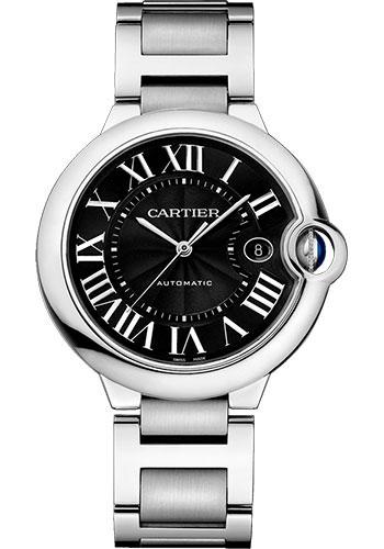 Cartier Ballon Bleu de Cartier Watch - 42 mm Steel Case - Black Dial - W6920042