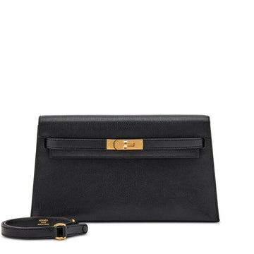 Black Chevre Kelly Elan Gold Hardware, 2023