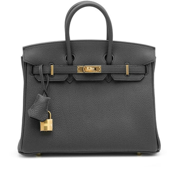 Black Togo Birkin 25 Gold Hardware, 2023