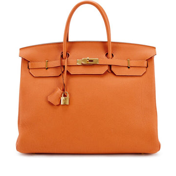 Potiron Togo Birkin 40 Gold Hardware, 2010