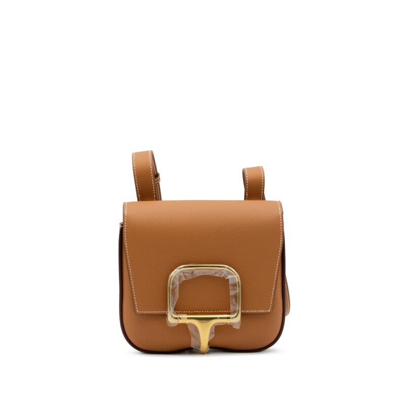 Gold Epsom Mini Della Cavalleria Gold Hardware, 2023