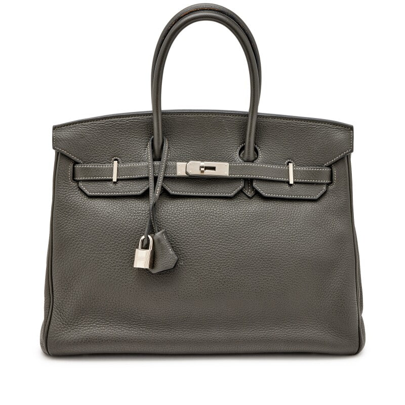 Graphite Togo Birkin 35 Palladium Hardware, 2007