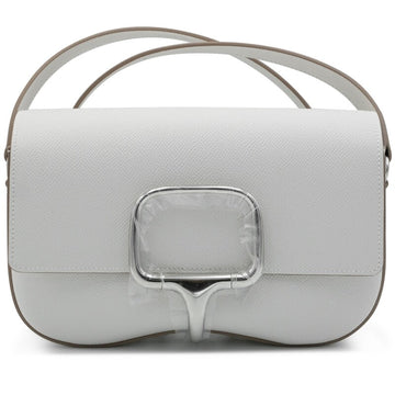 Gris Pale Epsom Della Cavalleria Elan Bag Palladium Hardware, 2023