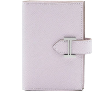 Mauve Pale Epsom Bearn Card Holder Palladium Hardware, 2023