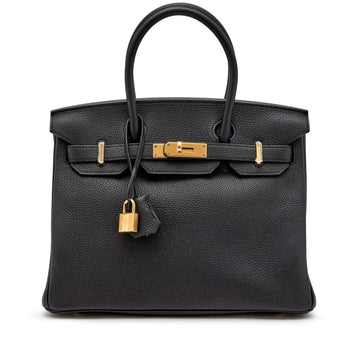 Black Togo Birkin 30 Gold Hardware, 2022