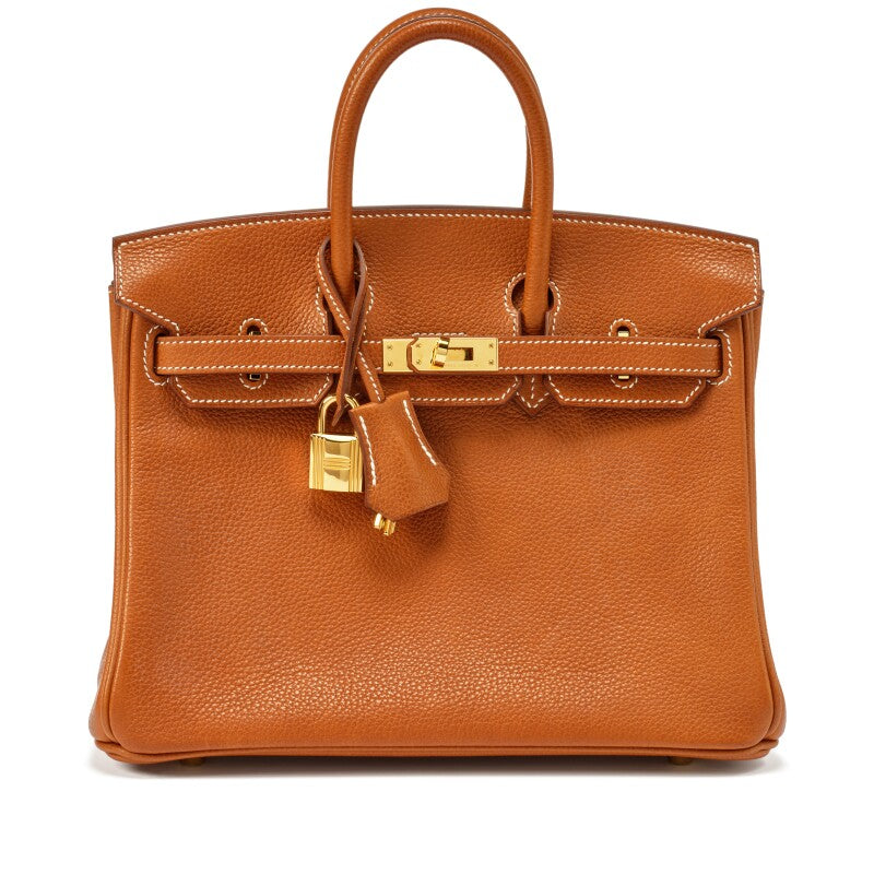 Fauve Barenia Faubourg Birkin 25 Gold Hardware, 2022