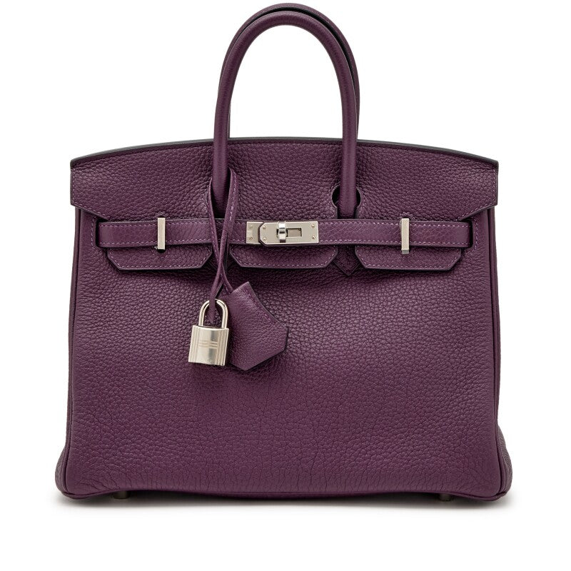 Cassis Togo Birkin 25 Palladium Hardware, 2022