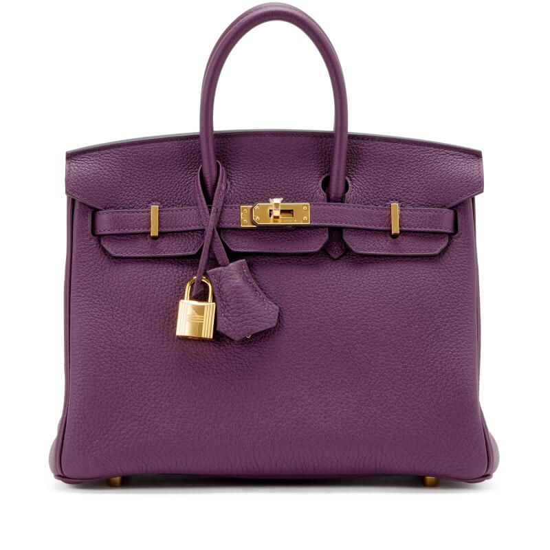 Cassis Togo Birkin 25 Gold Hardware, 2022