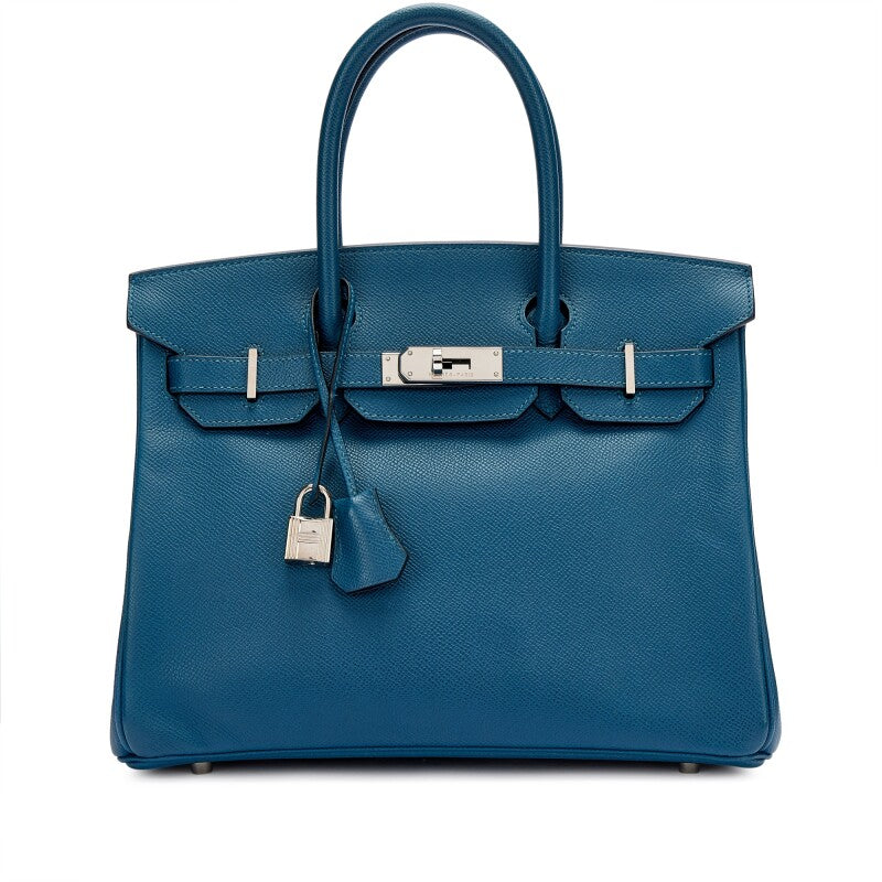 Bleu de Prusse Epsom Birkin 30 Palladium Hardware, 2008