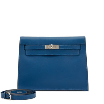 Deep Blue Calfskin Kelly Danse II Palladium Hardware, 2019