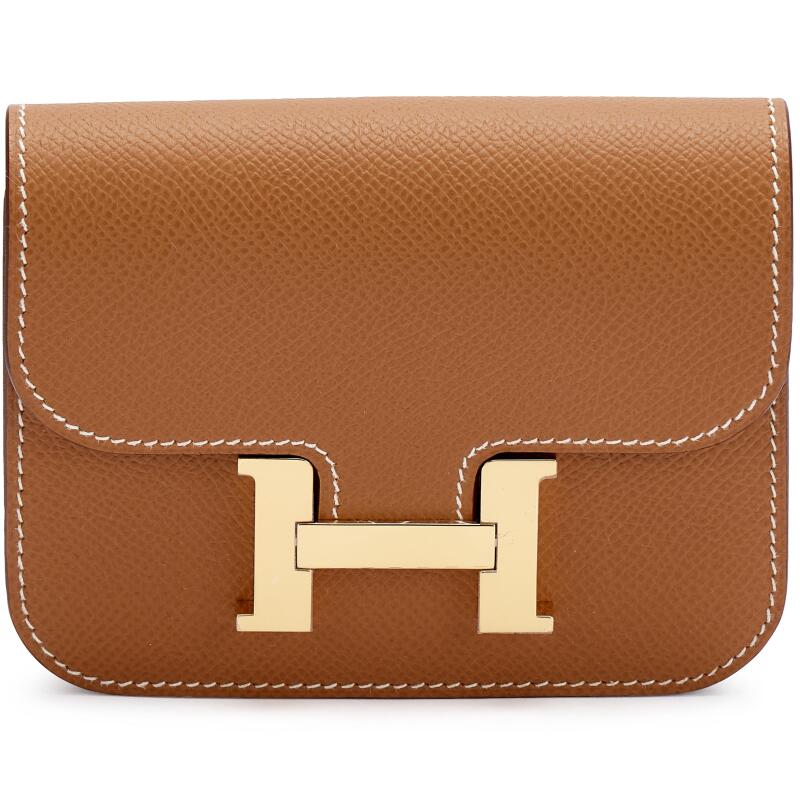 Gold Epsom Constance Slim Gold Hardware, 2022