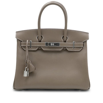 Etoupe Epsom Birkin 30 Palladium Hardware, 2023