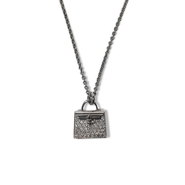 White Gold and Diamond Kelly Amulettes Pendant