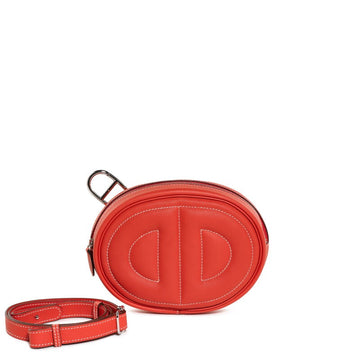 Rouge Pivoine and Capucine Swift In-The-Loop Belt Bag Palladium Hardware, 2021