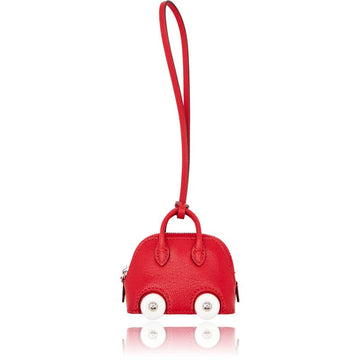 Rouge de Coeur Chevre Bolide On Wheels Charm Palladium Hardware, 2022