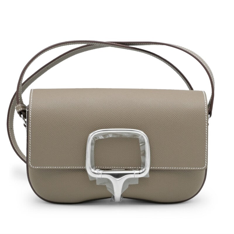 Etoupe Epsom Della Cavalleria Elan Bag Palladium Hardware, 2023