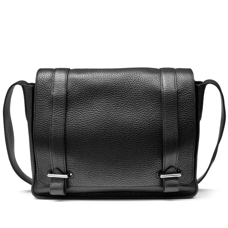 Black Clemence Steve Messenger Bag Palladium Hardware, 2015