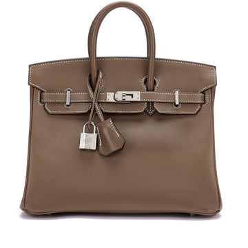 Etoupe Tadelakt Birkin 25 Palladium Hardware, 2020