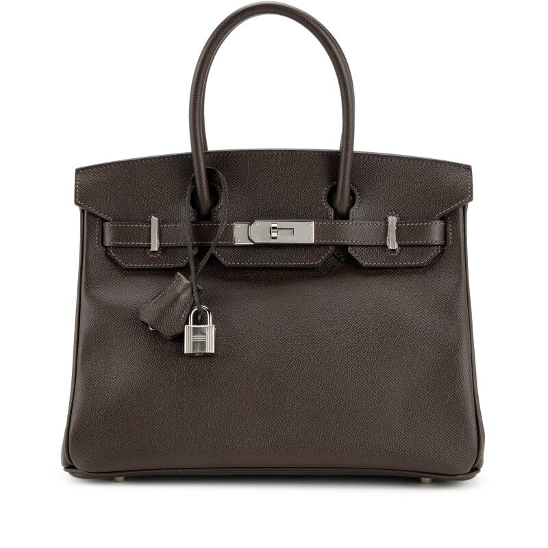 Chocolate Epsom Birkin 30 Palladium Hardware, 2021