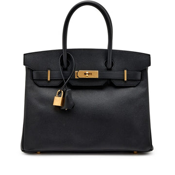 Black Epsom Birkin 30 Gold Hardware, 2019