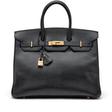 Black Ardennes Birkin 35 Gold Hardware, 2003